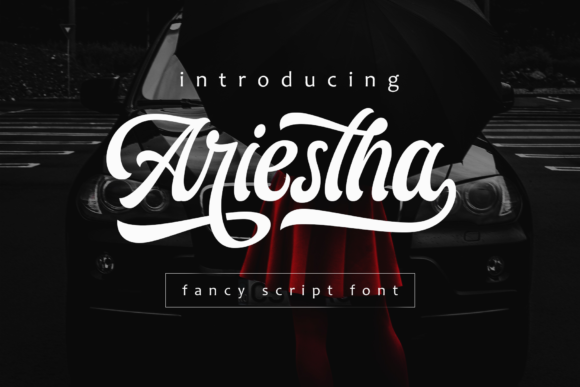 Ariestha Script: A Display Font That Shapes Campaign Identity