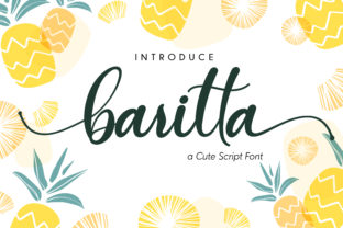 Baritta Script for Editorial Design: A Font with Charm and Purpose