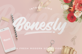 Bonesly Script: A Bouncy Typeface for Scroll-Stopping Marketing