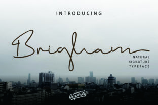 Brigham Script: A Handwritten Font That Brings Warmth to Branding Projects