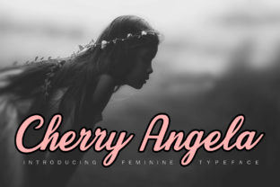 Cherry Angela Script: A Delicate Typeface for Editorial Warmth