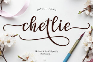 Chetlie Script: A Fresh Modern Script for Marketing Campaigns