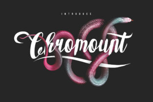 Chromount Script Brings Playful Charm to Modern Branding