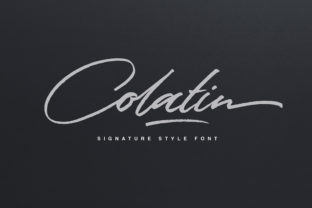 Colatin Script: A Handwritten Font for Marketing Impact