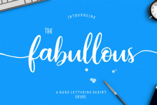 Fabullous Script: A Bold Handwritten Font for Authentic Branding