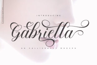 Gabriella Script: A Display Font Built for Bold Marketing