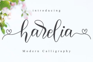 Harelia Script: Elevating Small Business Branding with One Font