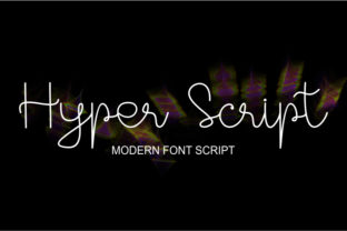 Hyper Script: A Casual Script Font for Handmade Products