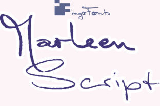Marleen Script: An Authentic Script Font for Handmade Products