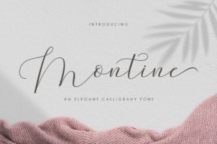 Montine Script: A Handwritten Font for Warm Editorial Design