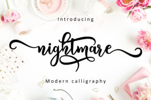 Nightmare Script Review: A Beautifully Unpredictable Font for Bold Branding