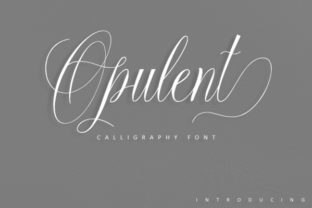 Opulent Script: A Display Typeface for Elevated Web Design