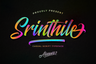 Srinthile Script: A Handwritten Font That Adds Campaign Character
