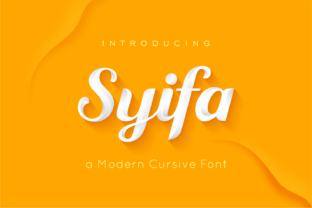 Syifa Script: A Retro Handwritten Font That Commands Attention in Campaign Design